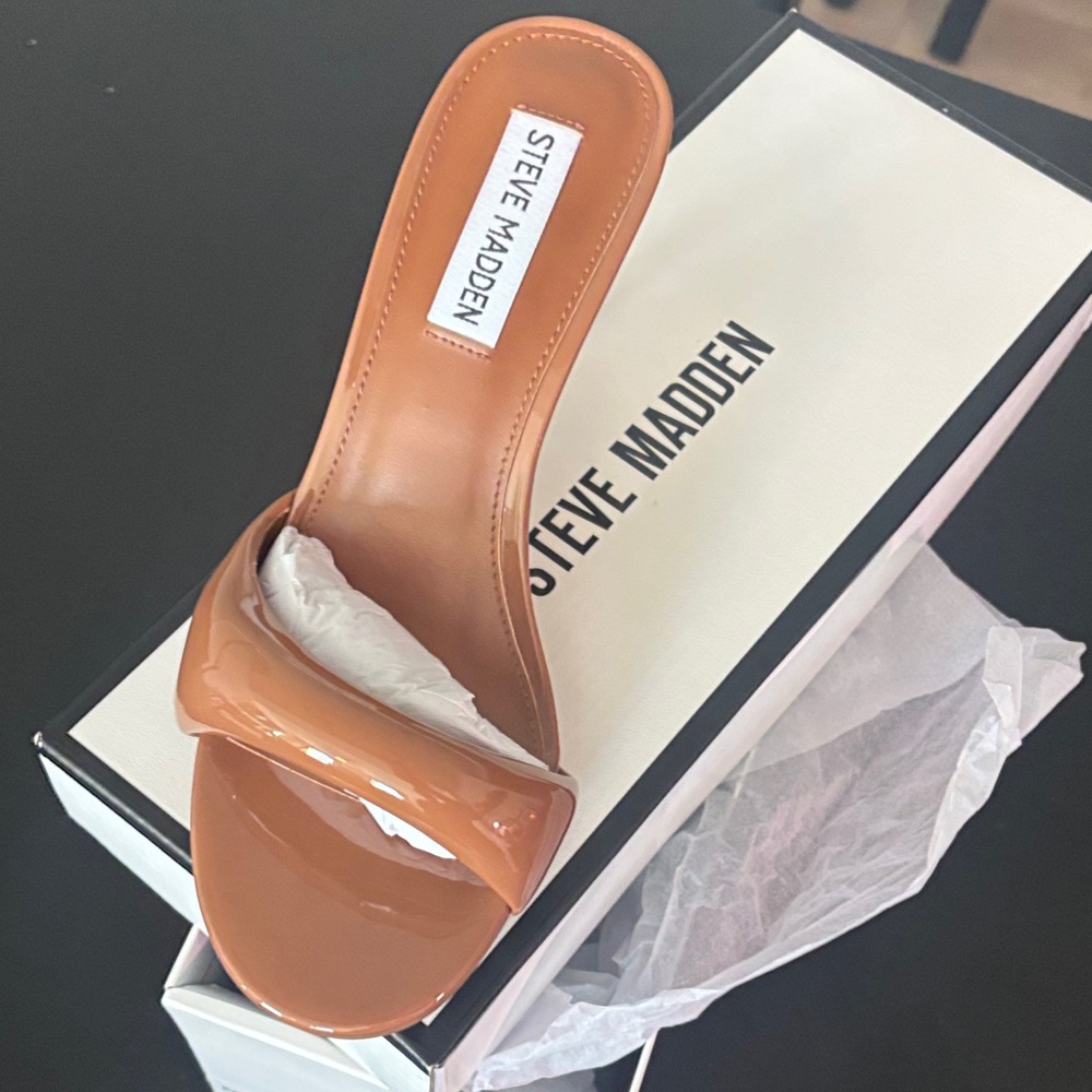 Steve Madden Women's Brown Slide Heels
